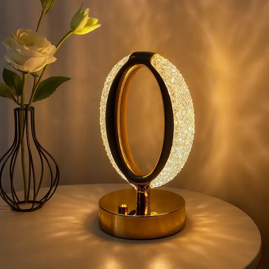 Lunoria – Luminária Escultural com Brilho Contornado