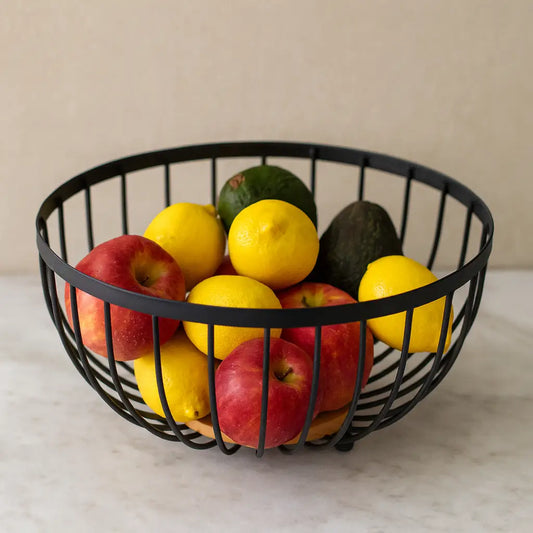 Naurim – Fruteira com Alma Leve e Base de Madeira