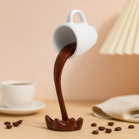 Lattéa – Escultura Decorativa com Movimento Congelado