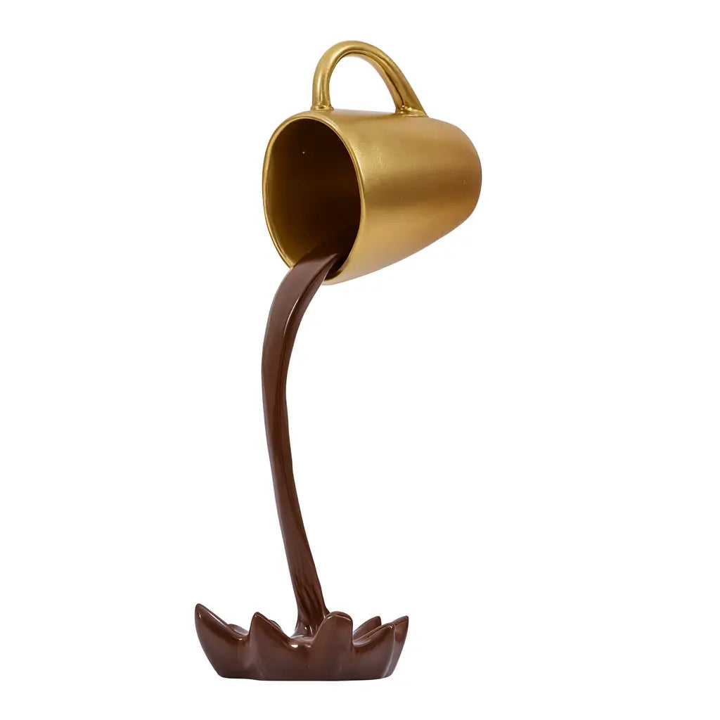 Lattéa – Escultura Decorativa com Movimento Congelado
